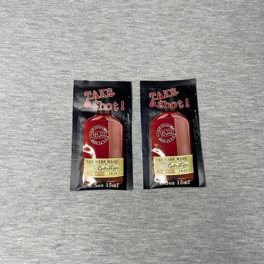 18.21 Men’s Travel Shampoo Conditioner & Body Wash 2 PCS. Set